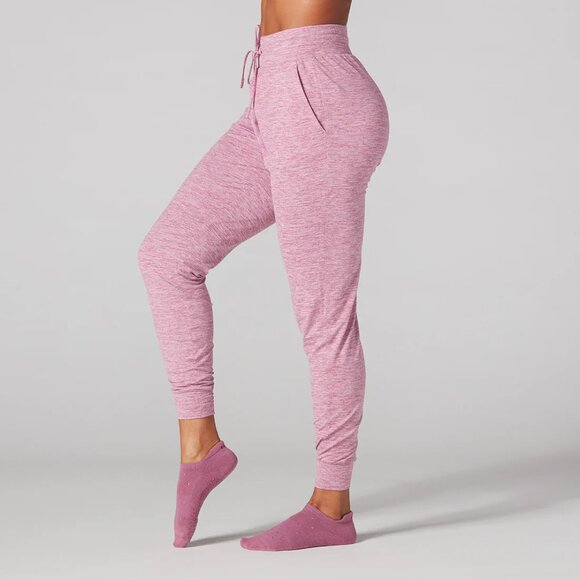 BRUSHED TEC KNIT HIGH WAISTED JOGGER  (TAVI) - Picture 2 of 6